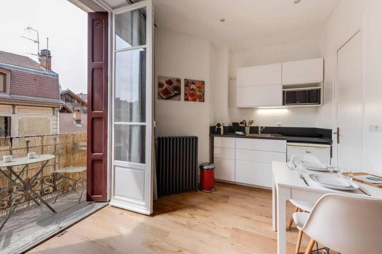 Le Mont Blanc - Charming T1 Ideal For 2 People With Balcony Annecy Eksteriør billede