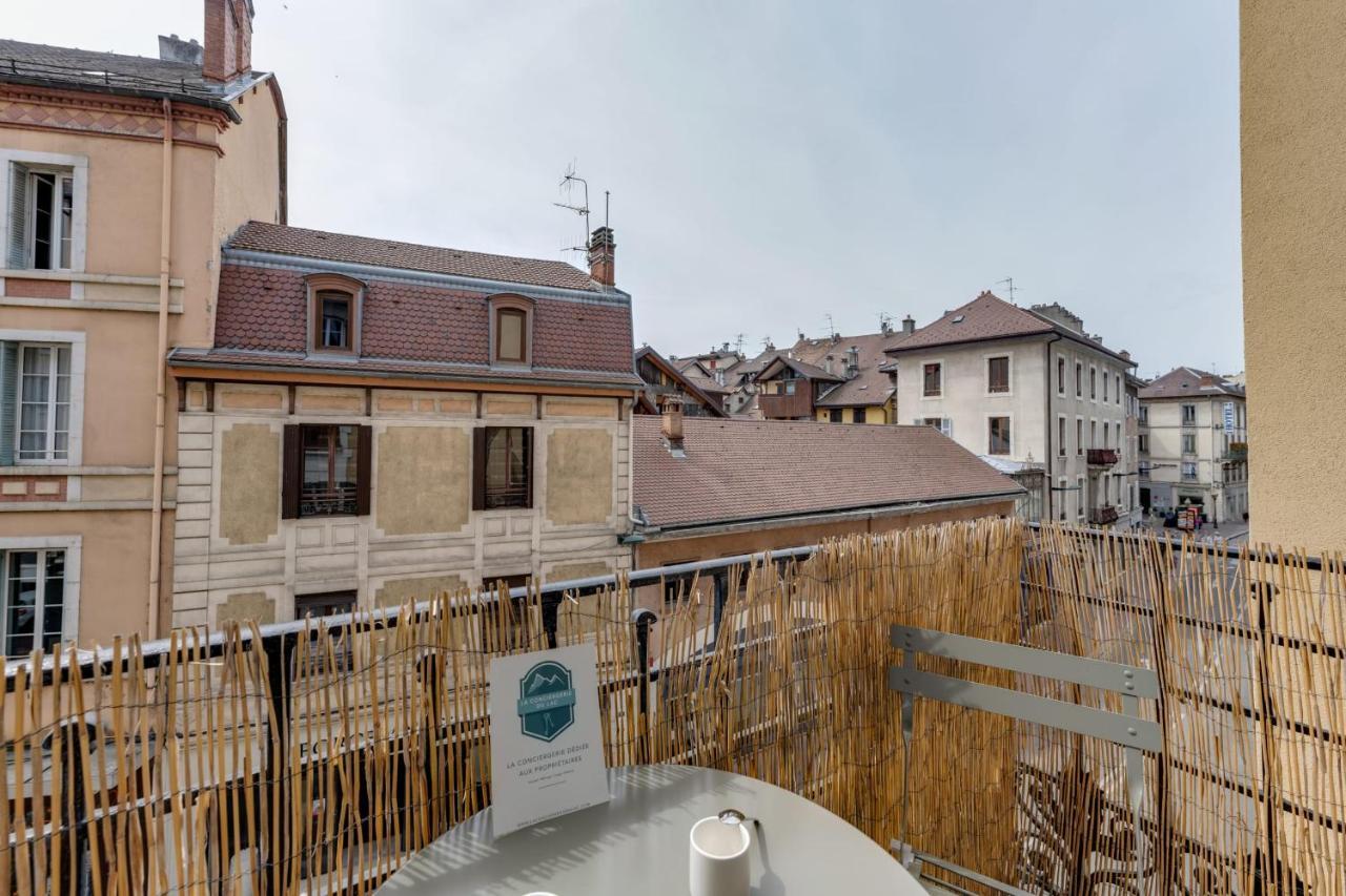 Le Mont Blanc - Charming T1 Ideal For 2 People With Balcony Annecy Eksteriør billede