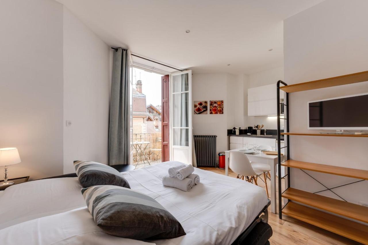 Le Mont Blanc - Charming T1 Ideal For 2 People With Balcony Annecy Eksteriør billede